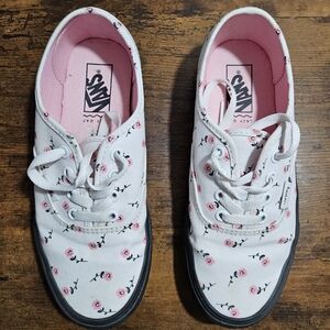 Vans 2018 Lazy Oaf Limited Shoes Men 5.5 Women 7‎ Rose Floral